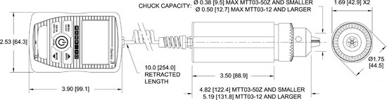 Mark-10 Digital Torque Gauges Series TT03 Specs